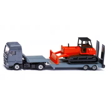 Siku MAN Truck with Bulldozer, Truck/Trailer model, 1:87, MAN, Grey, Red, China