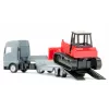 Siku MAN Truck with Bulldozer, Truck/Trailer model, 1:87, MAN, Grey, Red, China