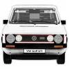 Scale 1:12 Model Kit Cobi Volkswagen Golf GTI 1976–1983 Executive Edition — detailed buildable replica