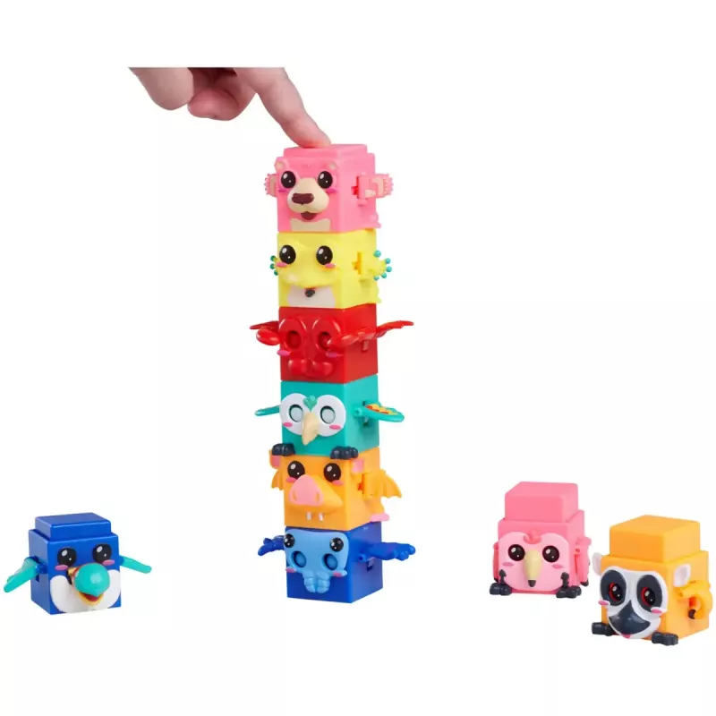 Toy Figures Pack, Simba-Dickie Bloxies Series 2 — Assorted 4 Figures