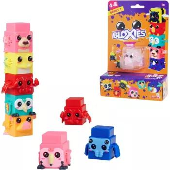 Toy Figures Pack, Simba-Dickie Bloxies Series 2 — Assorted 4 Figures