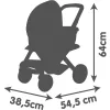 Doll's pram 3-in-1 Simba-Dickie Smoby Maxi-Cosi beige