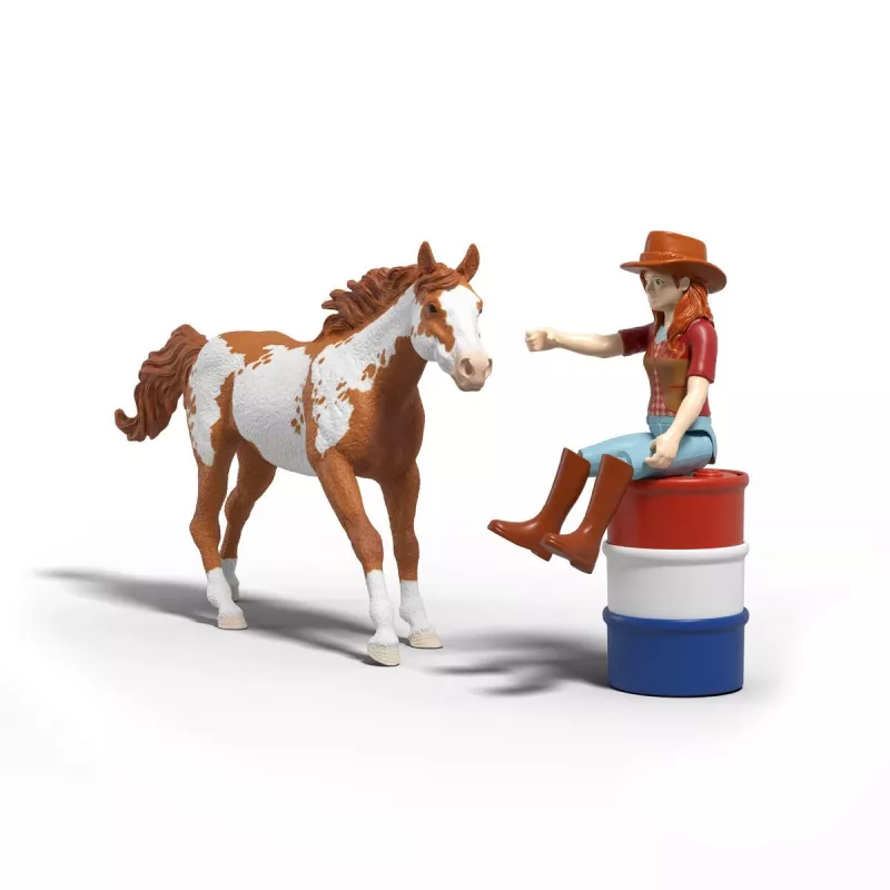 schleich HORSE CLUB Hannah's Western Adventures, 5 yr(s), Horses, Multicolour, Plastic