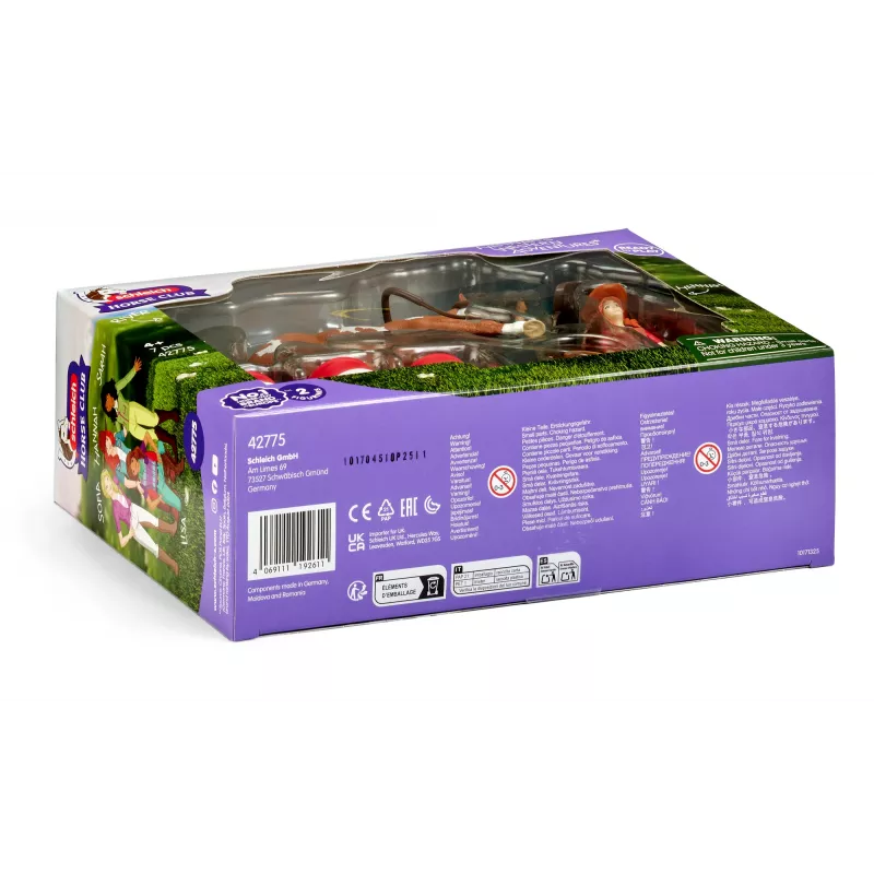 schleich HORSE CLUB Hannah's Western Adventures, 5 yr(s), Horses, Multicolour, Plastic