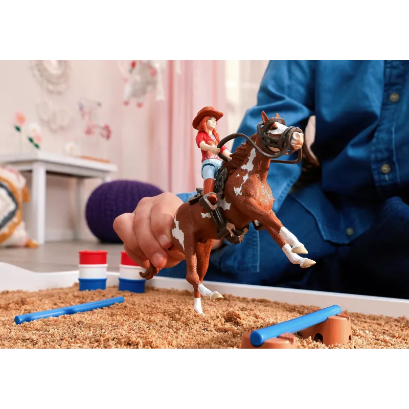 schleich HORSE CLUB Hannah's Western Adventures, 5 yr(s), Horses, Multicolour, Plastic