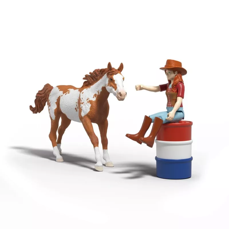 schleich HORSE CLUB Hannah's Western Adventures, 5 yr(s), Horses, Multicolour, Plastic