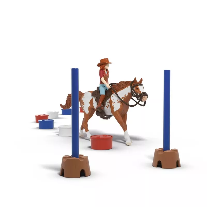 schleich HORSE CLUB Hannah's Western Adventures, 5 yr(s), Horses, Multicolour, Plastic