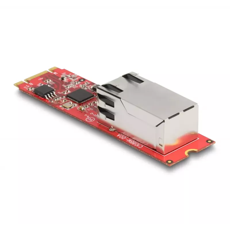 DeLOCK Converter M.2 Key B+M male to RJ45 2.5 Gigabit LAN port