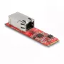 DeLOCK Converter M.2 Key B+M male to RJ45 2.5 Gigabit LAN port