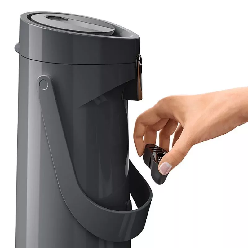 Carafe jug EMSA 515706 Anthracite, 160×160×380 mm, 1.285 kg