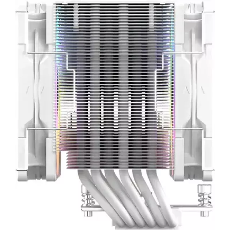 CPU cooler SCYTHE Mugen 6 Dual Fan White ARGB Edition, dual 120 mm fans, white finish