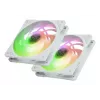 CPU cooler SCYTHE Mugen 6 Dual Fan White ARGB Edition, dual 120 mm fans, white finish