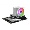 CPU cooler SCYTHE Mugen 6 Dual Fan White ARGB Edition, dual 120 mm fans, white finish