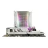 CPU cooler SCYTHE Mugen 6 Dual Fan White ARGB Edition, dual 120 mm fans, white finish