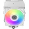 CPU cooler SCYTHE Mugen 6 Dual Fan White ARGB Edition, dual 120 mm fans, white finish