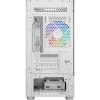 Tower PC Case AEROCOOL Viewport Mini-G-WT-v4 ARGB with two tempered glass panels, white