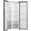 Gorenje Side by side NRS917E41X SI, Freestanding, American door, Grey, 2 door(s), Touch, LED