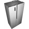 Gorenje Side by side NRS917E41X SI, Freestanding, American door, Grey, 2 door(s), Touch, LED