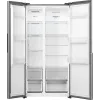 Gorenje Side by side NRS917E41X SI, Freestanding, American door, Grey, 2 door(s), Touch, LED