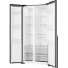 Gorenje Side by side NRS917E41X SI, Freestanding, American door, Grey, 2 door(s), Touch, LED