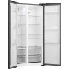 Gorenje HZF55082 NRS917E41BX G400, Freestanding, American door, Black, 2 door(s), Touch, LED