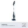 Ariete 4164 Steam mop 10 in 1, Steam mop, kills 99.9% of germs and bacteria, Attachment kit, Unlimited operating time, 1500 Watt