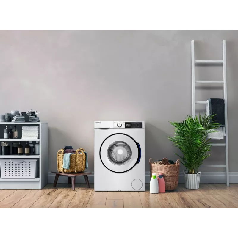 Daewoo WM-FB8514W1A-DE washing machine Front-load 8 kg 1400 RPM White