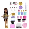 Monster High Scary Sweet Birthday Cake Kit with Clawdeen Wolf Doll and 20+ Decorating Accessories