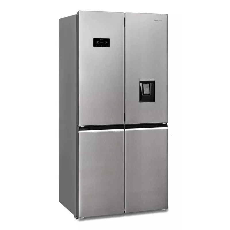 Sharp SJ-NFA35IHDPD-EU side-by-side refrigerator Freestanding 487 L Stainless steel