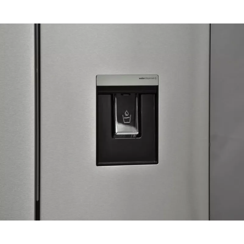 Sharp SJ-NFA35IHDPD-EU side-by-side refrigerator Freestanding 487 L Stainless steel