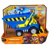 Rubble & Crew , Bark Yard Deluxe Dump Truck Construction Vehicle with Lights, Sounds & Wheeler Action Figure, Kids Toys for Boys & Girls Ages 3 and up