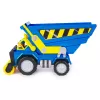 Rubble & Crew , Bark Yard Deluxe Dump Truck Construction Vehicle with Lights, Sounds & Wheeler Action Figure, Kids Toys for Boys & Girls Ages 3 and up