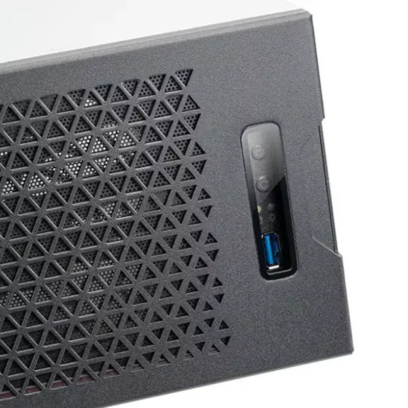 SILVERSTONE SST-RM31 Rack server case — Rack form factor, support for SFX/SFX-L PSUs, 2×3.5 inch + 2×2.5 inch bays, USB 3.2 Gen1