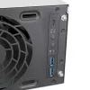 SILVERSTONE SST-RM31 Rack server case — Rack form factor, support for SFX/SFX-L PSUs, 2×3.5 inch + 2×2.5 inch bays, USB 3.2 Gen1