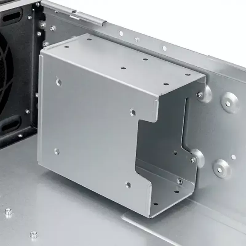 SILVERSTONE SST-RM31 Rack server case — Rack form factor, support for SFX/SFX-L PSUs, 2×3.5 inch + 2×2.5 inch bays, USB 3.2 Gen1