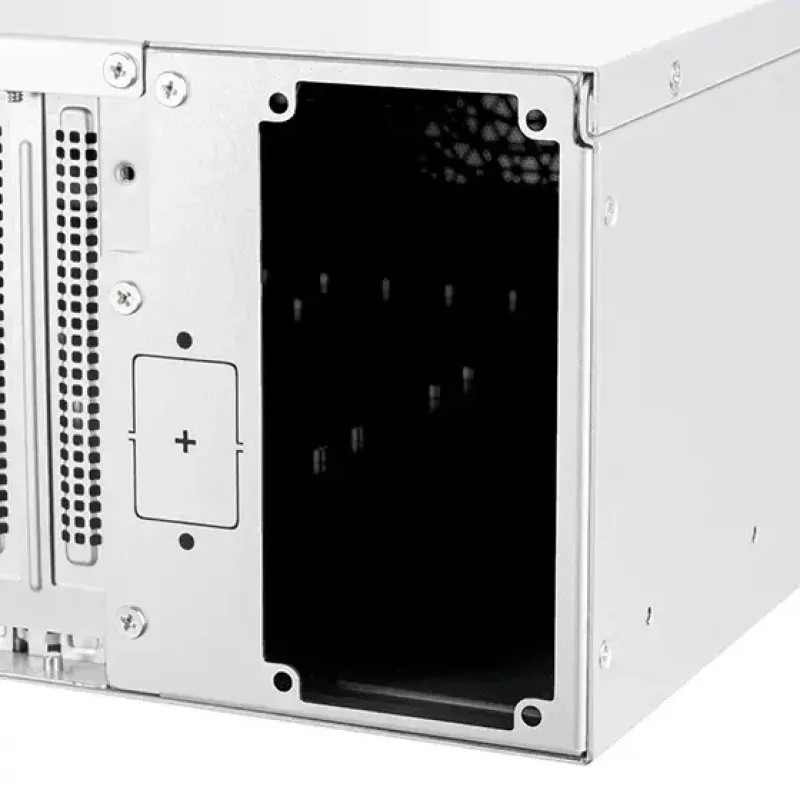 SILVERSTONE SST-RM31 Rack server case — Rack form factor, support for SFX/SFX-L PSUs, 2×3.5 inch + 2×2.5 inch bays, USB 3.2 Gen1