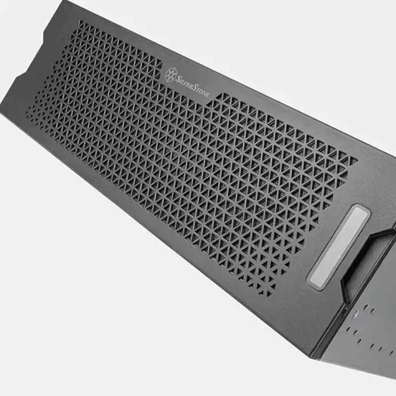 SILVERSTONE SST-RM31 Rack server case — Rack form factor, support for SFX/SFX-L PSUs, 2×3.5 inch + 2×2.5 inch bays, USB 3.2 Gen1