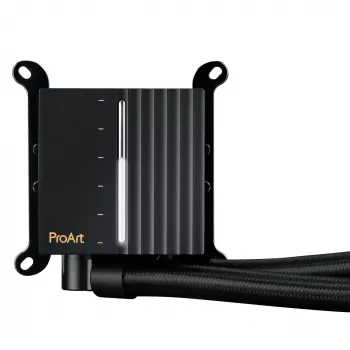 All-in-one liquid cooler ASUS ProArt LC 240, 120 mm fans, black, supports LGA1700/AM5/AM4/115x/1200