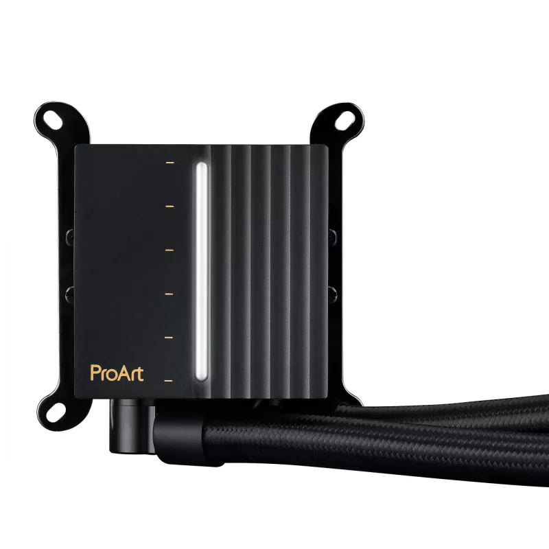 All-in-one liquid cooler ASUS ProArt LC 240, 120 mm fans, black, supports LGA1700/AM5/AM4/115x/1200