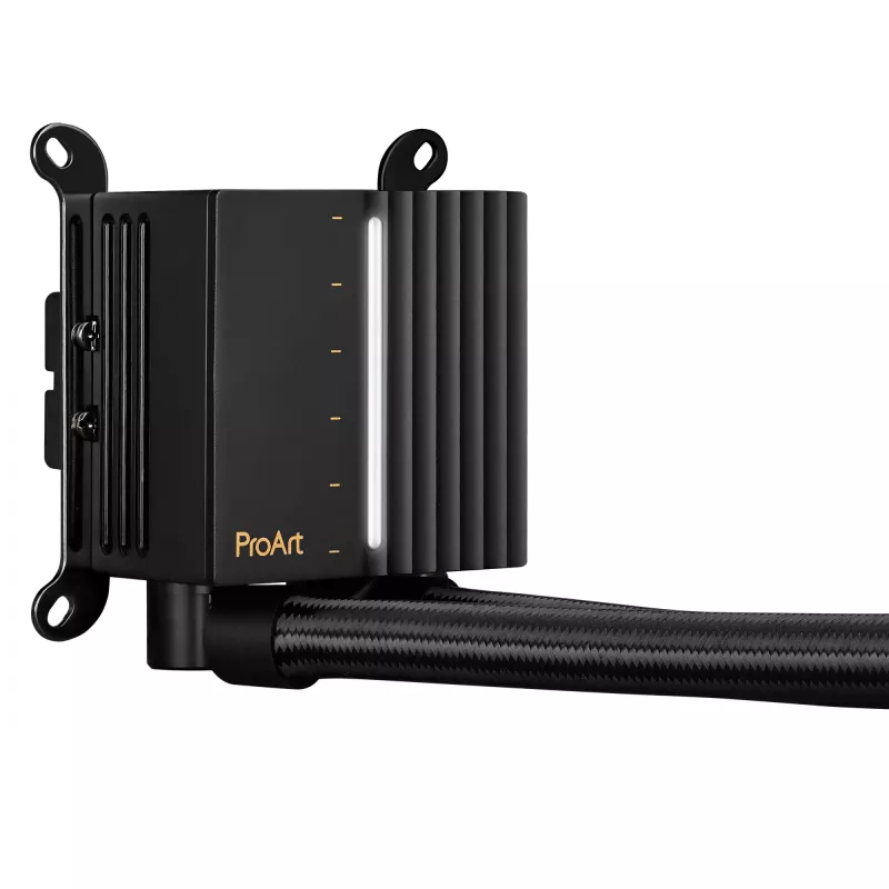 All-in-one liquid cooler ASUS ProArt LC 240, 120 mm fans, black, supports LGA1700/AM5/AM4/115x/1200
