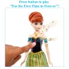 Disney Frozen Singing Anna Doll Sings “For the First Time in Forever” in 4 Languages from Movie