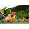 Jurassic World Rebirth Wild Roar Aucasaurus Dinosaur Toy, Tail Controlled Attack Chomp & Sound