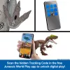 Jurassic World Rebirth Wild Roar Aucasaurus Dinosaur Toy, Tail Controlled Attack Chomp & Sound
