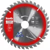 Circular saw blade set Einhell-KWB 584795, Ø165mm, bore 20mm, 3 pcs for chipboard, hardwood, plywood, plastic, softwood