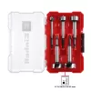 Forstner drill bit set Einhell-KWB 5 pcs, red/transparent, 1/4 inch shank, M-CASE (MPN 706003)