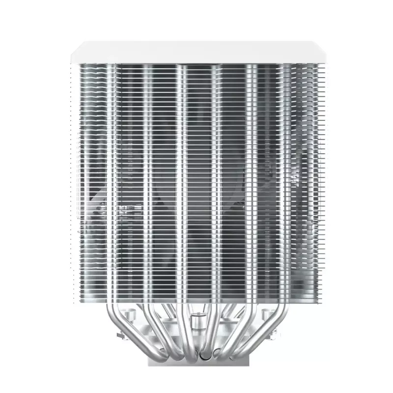 CPU cooler Montech NX600 (white) with 120 mm fan, compatible air cooler for desktop processors
