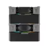 CPU cooler Montech NX600 ARGB, black, 120 mm fan, ARGB lighting
