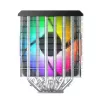 CPU cooler Montech NX600 ARGB, black, 120 mm fan, ARGB lighting