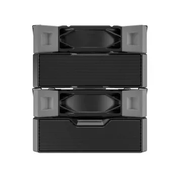 CPU cooler Montech NX600 black with 120 mm fan