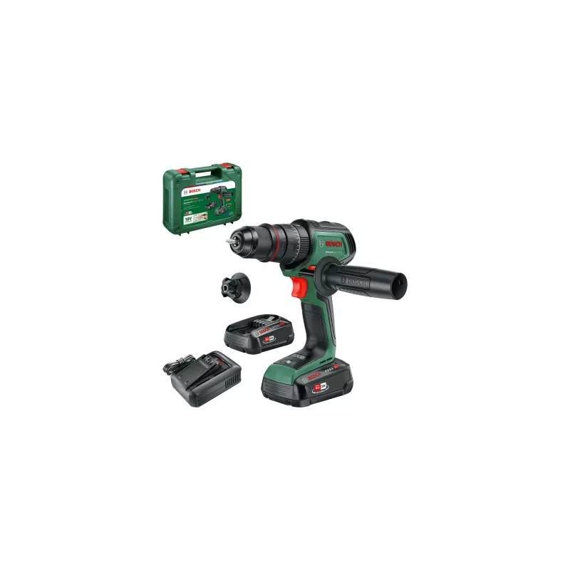 Bosch AdvancedImpact 18V-80 QuickSnap 1950 RPM Keyless 890 g Black, Green